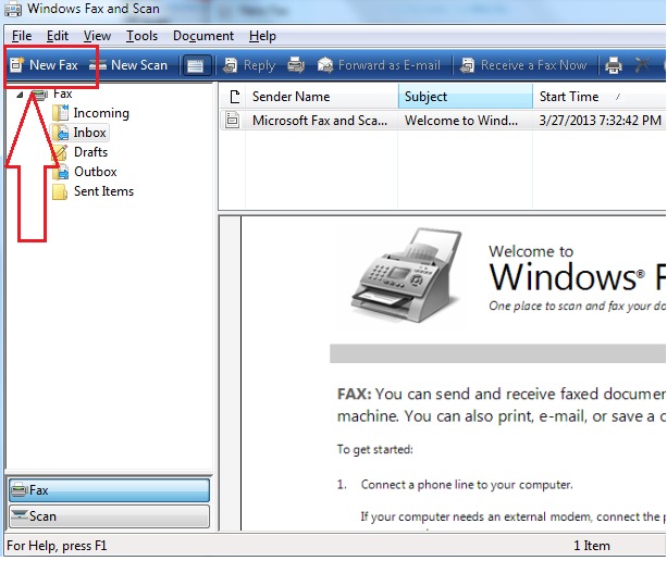 如何在 Windows 10 上发送和接收传真