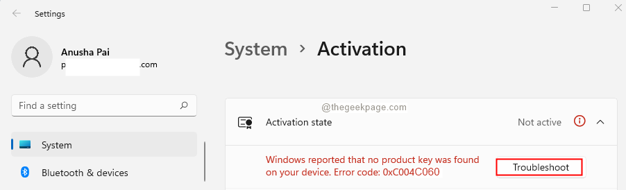 如何修复 Microsoft Windows 或 Office 激活错误 0xC004C060