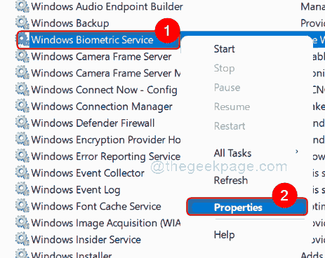 如何在 Windows 11 中启用或禁用 Windows 生物识别服务