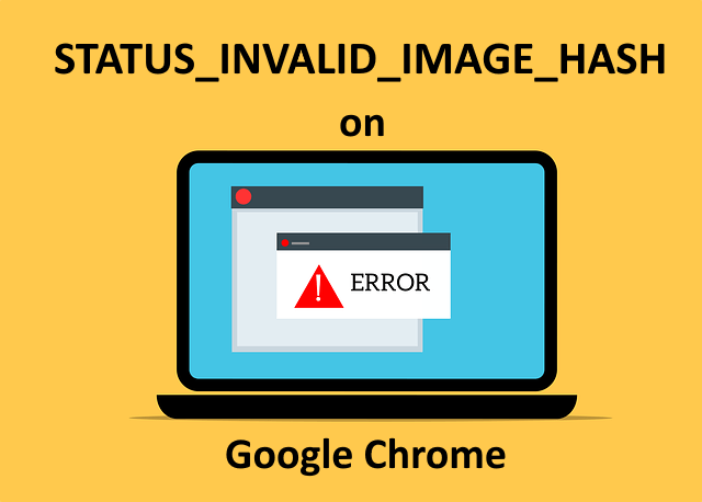 修复：Windows 11/10 上 Google Chrome 中的 STATUS_INVALID_IMAGE_HASH 错误