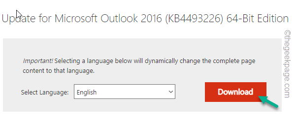 Microsoft Outlook 需要更新才能启动问题