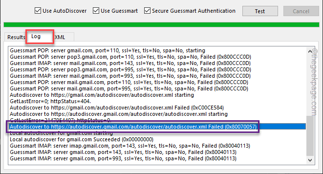 MS Outlook 中的代理服务器安全证书存在问题