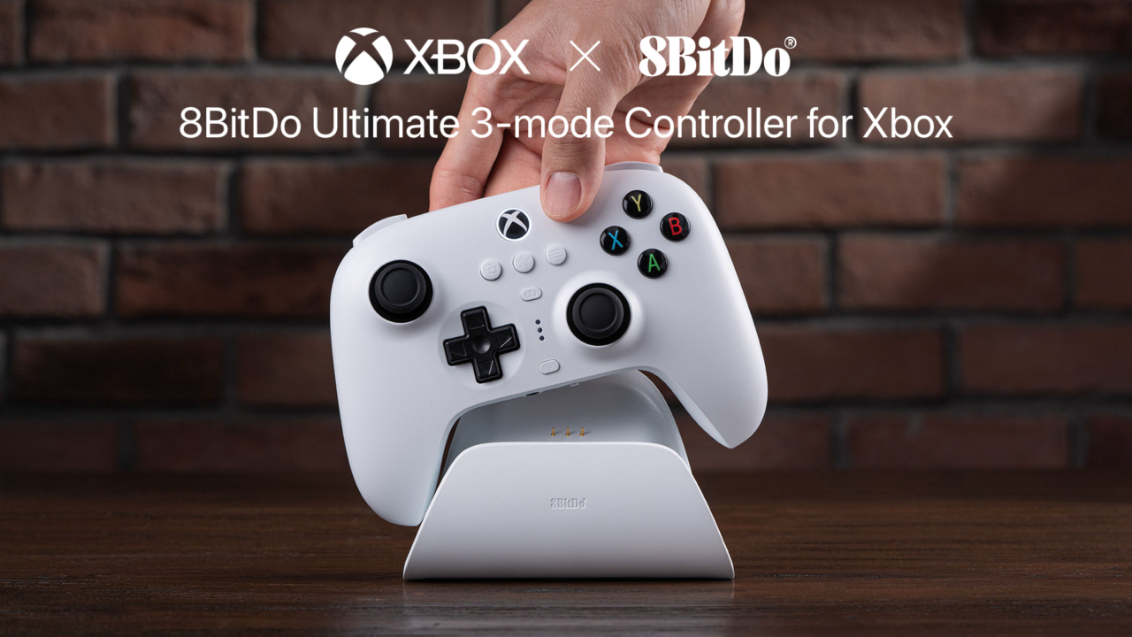 八位堂宣布“8BitDo Ultimate 3-mode Controller for Xbox”控制器现已兼容 macOS 15 Sequoia、iOS/iPadOS 18.2、tvOS 18.2 和visionOS 2.2 上的 Apple 设备。