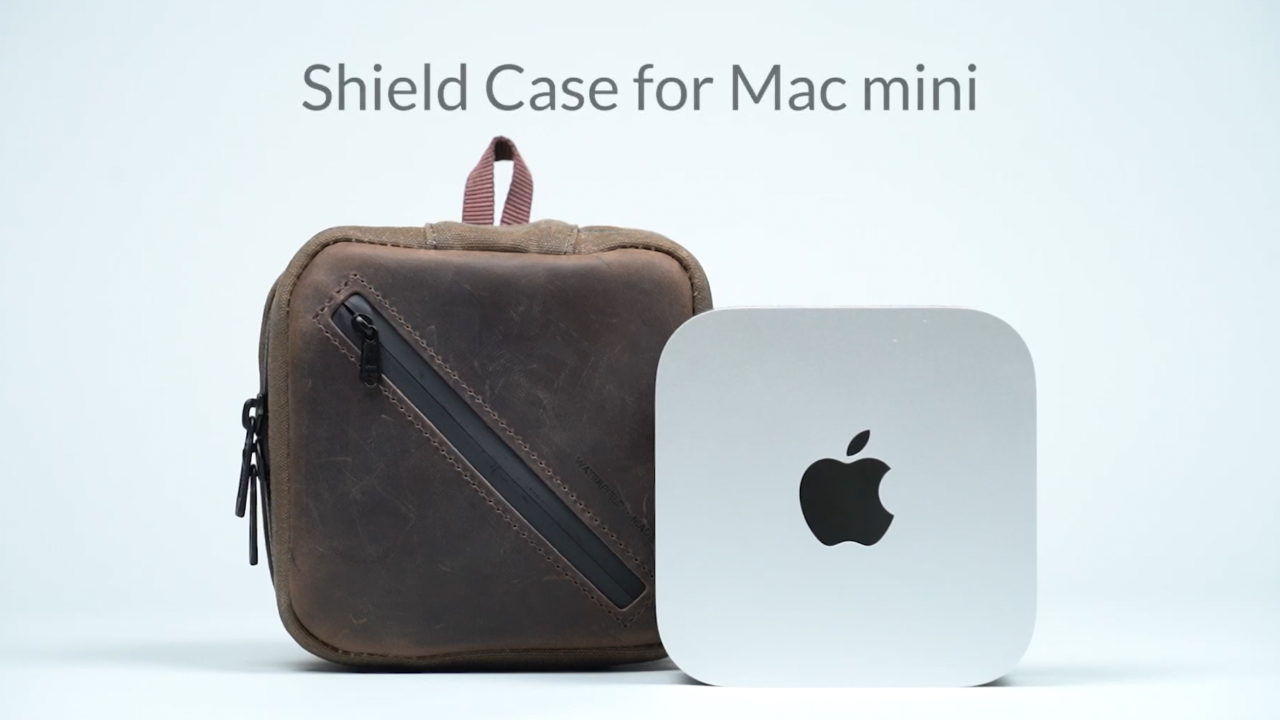 WaterField 发布“Shield Case for Mac mini”，这是一款带有 AirTag 口袋的保护套，可以存放和携带 Mac mini (2024) 和配件。