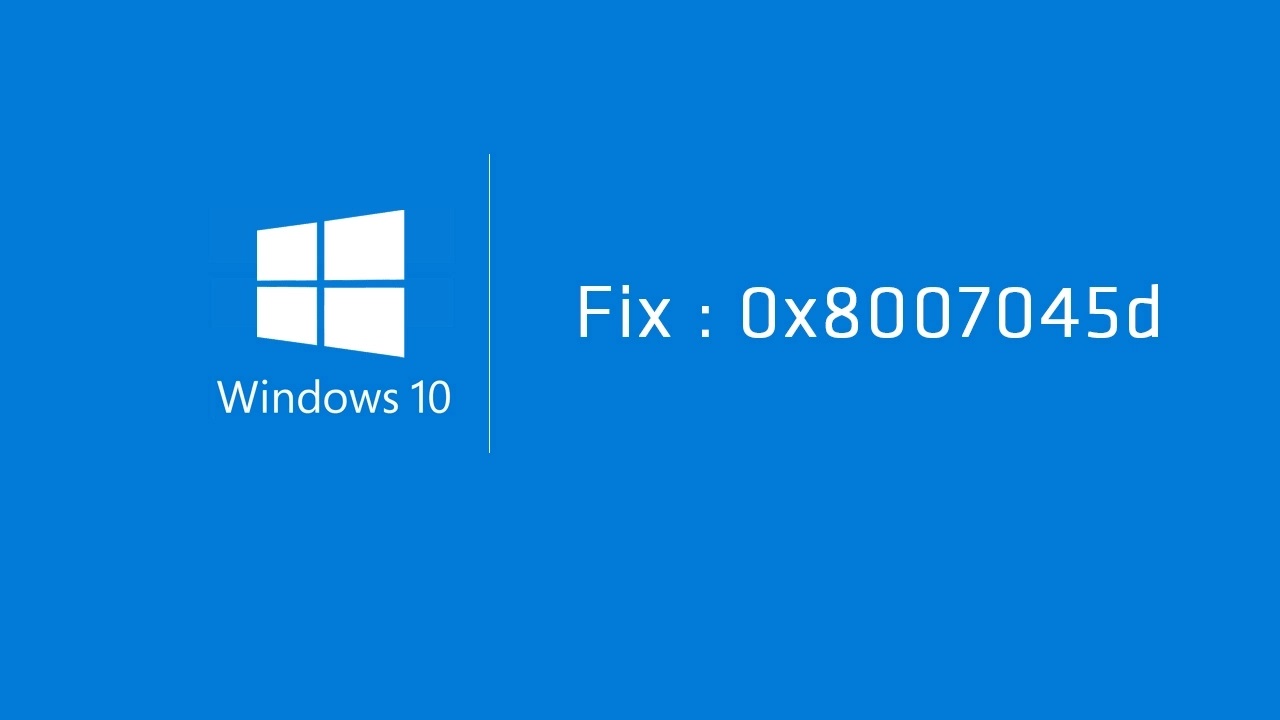 解决Windows上的0x8007045D文件复制错误