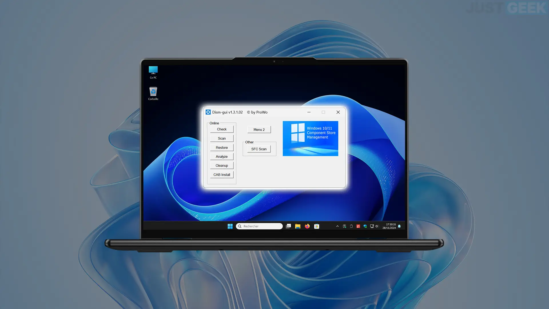 DISM-Gui：修复 Windows PC 的简单软件