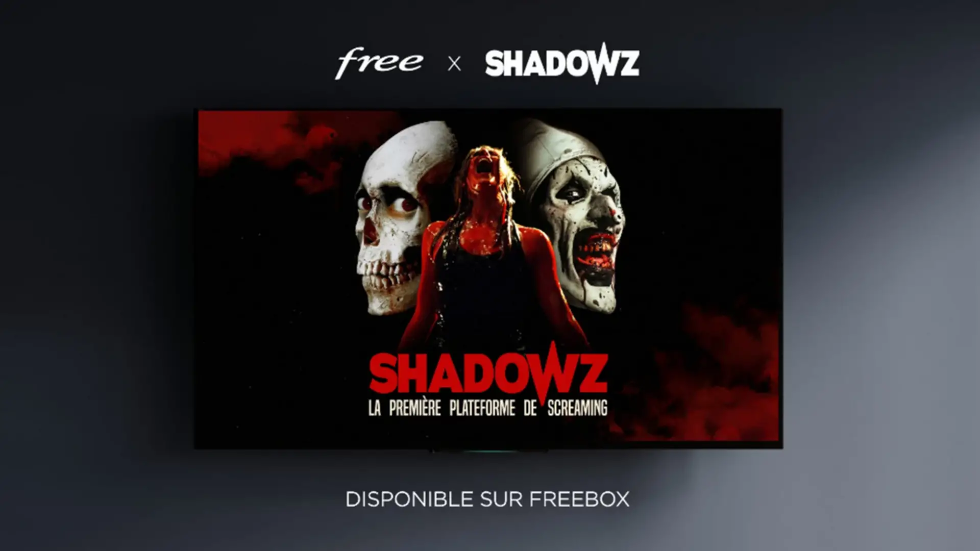 免费提供Shadowz在其Freebox上：保证恐怖爱好者的寒意！