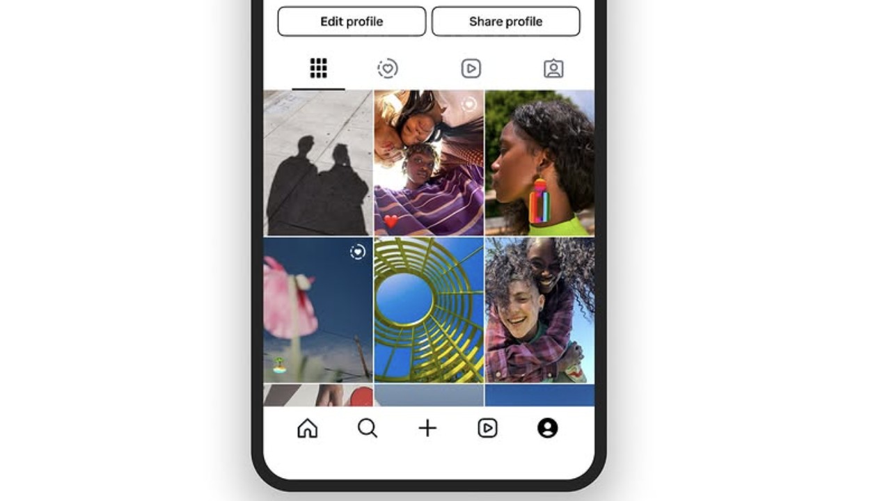 Instagram测试可自定义的配置文件网格：将更改