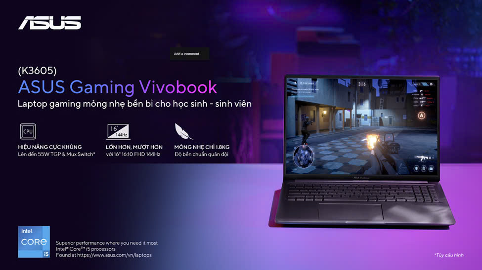 华硕游戏 Vivobook (K3605)