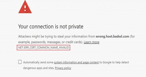 什么是net err_cert_common_name_invalid错误以及如何修复它